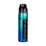 SMOK RPM C Pod Kit in Green Blue – stylish and powerful pod system with a 1650mAh battery, adjustable wattage up to 50W, and a refillable pod compatible with RPM 2 coils for rich flavor and vapor.